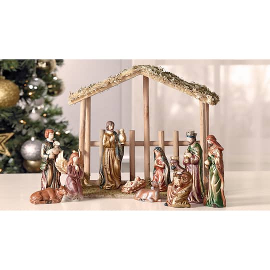 Classic Nativity Set By Ashland